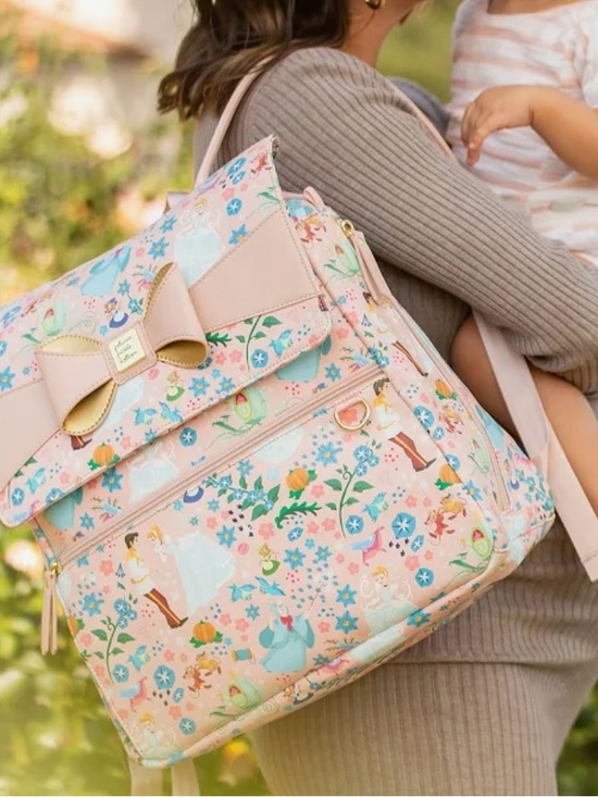 Petunia Pickle Bottom Handbags - ❌SOLD❌Petunia Pickle Bottom Pink Floral Disney Princess Baby Bag